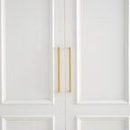 Modern Brass Bobbin Cupboard Handles & Knobs