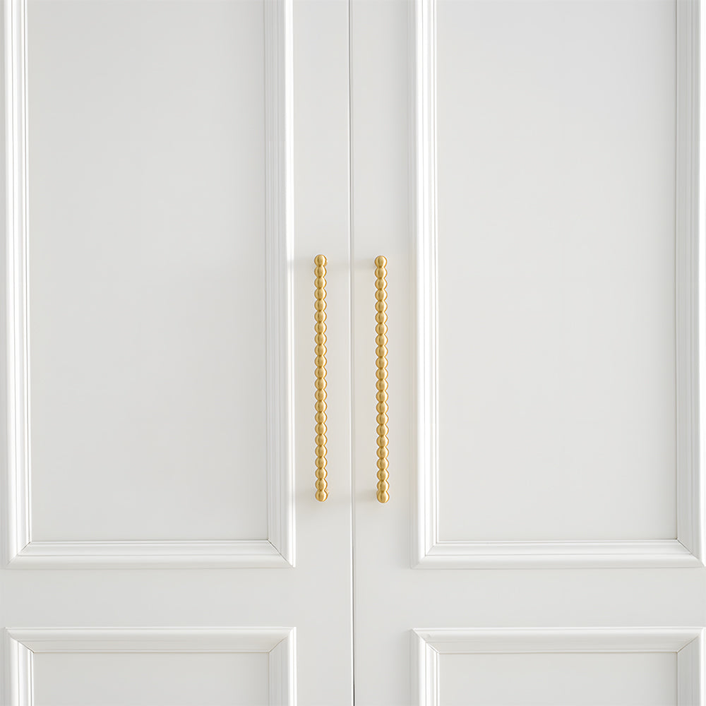 Modern Brass Bobbin Cupboard Handles & Knobs