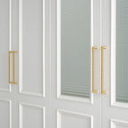 Modern Brass Bobbin Cupboard Handles & Knobs
