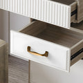 Modern Brass Bow Drawer Handles with Wide Square Feet