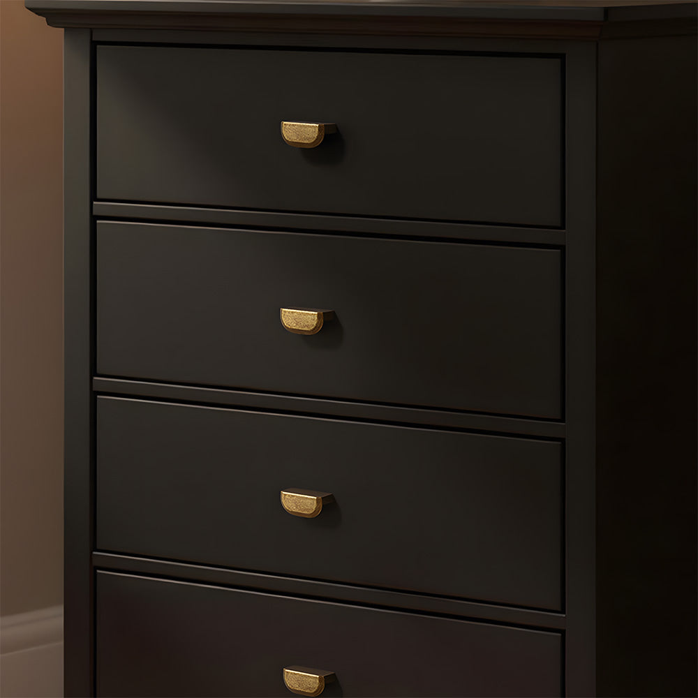Modern Brass Lip Pull Drawer Handles
