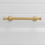 Modern Brass T-Bar Cupboard Handles & Knobs