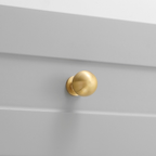 Modern Brass T-Bar Cupboard Handles & Knobs