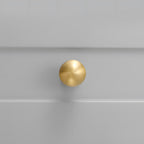 Modern Brass T-Bar Cupboard Handles & Knobs