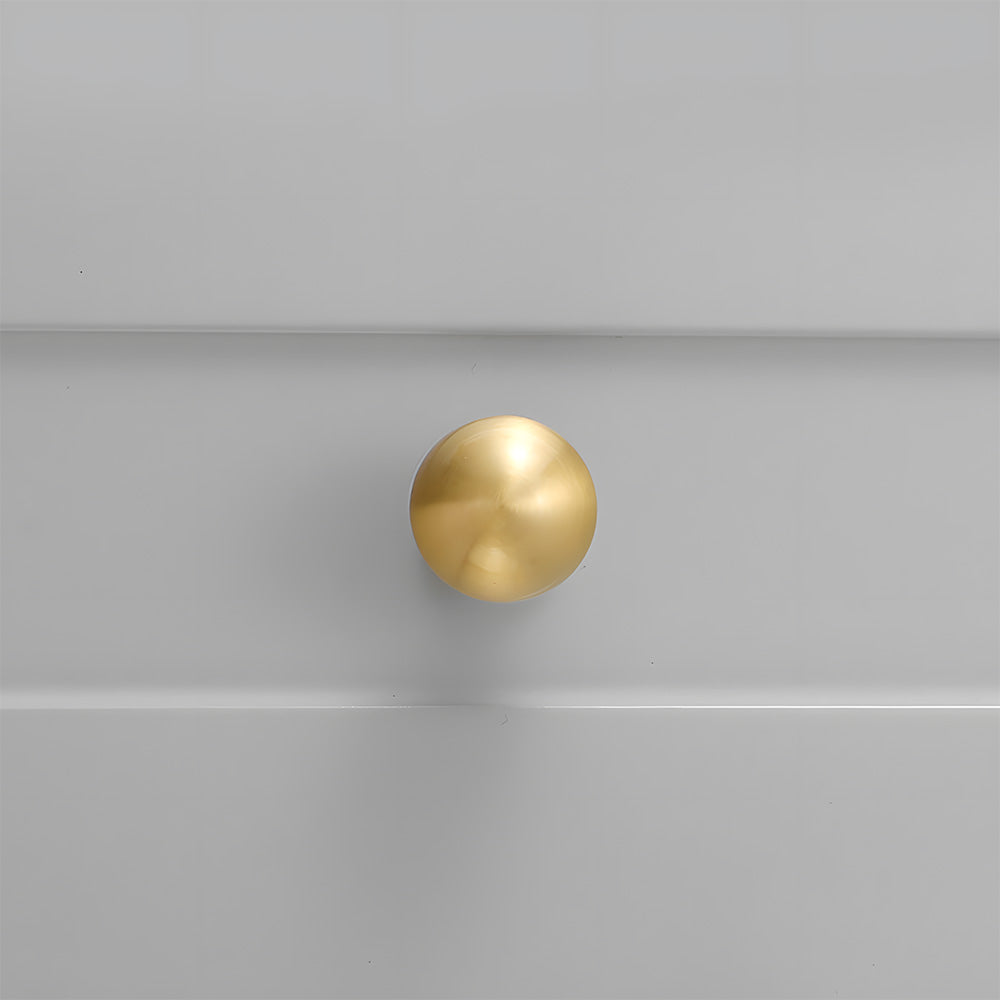 Modern Brass T-Bar Cupboard Handles & Knobs