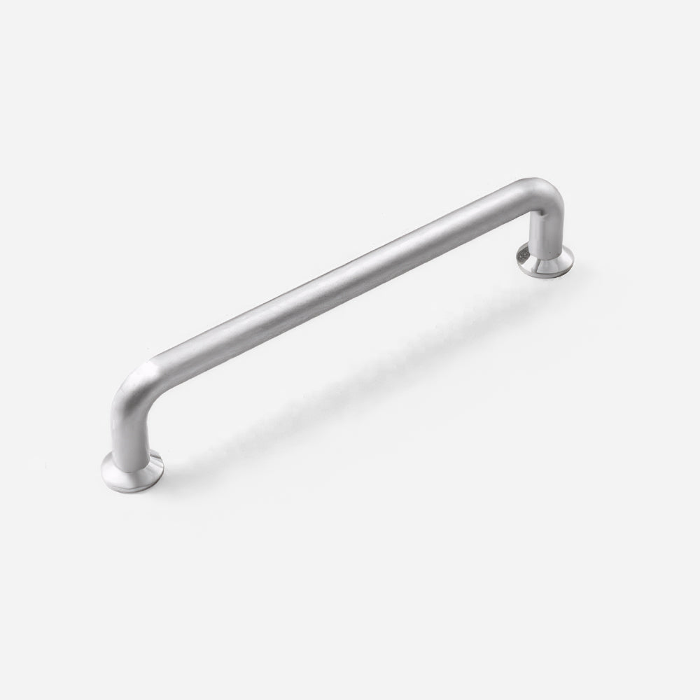 Modern Brushed Nickel D Wardrobe Handles and Knobs