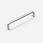Modern Brushed Nickel D Wardrobe Handles and Knobs