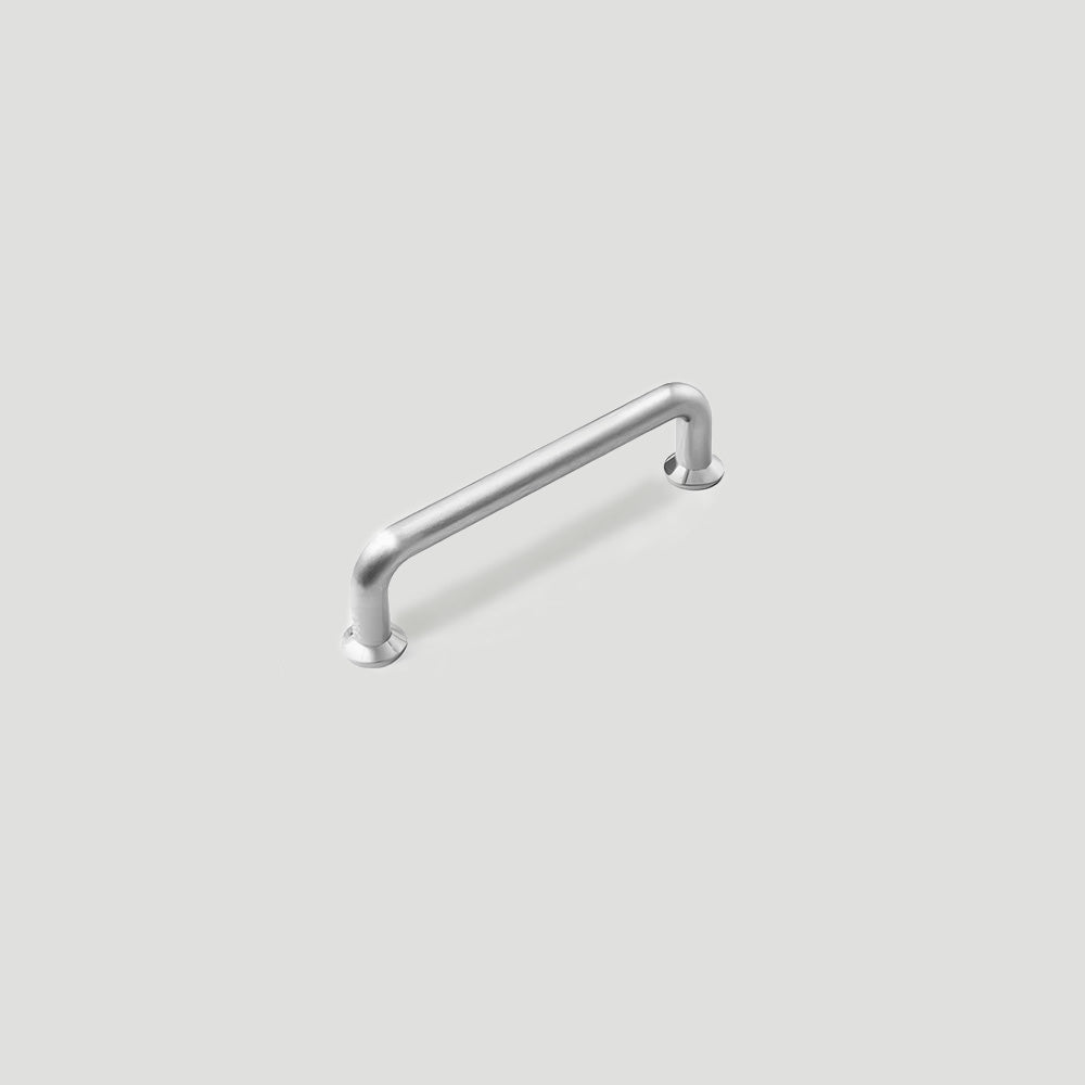 Modern Brushed Nickel D Wardrobe Handles and Knobs