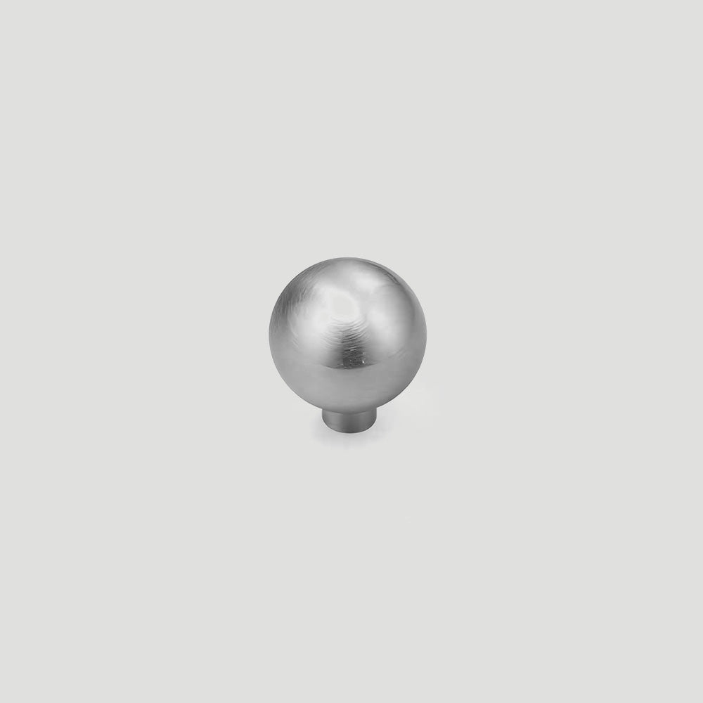 Modern Brushed Nickel D Wardrobe Handles and Knobs