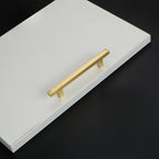 Modern Brushed Square T-Bar Cupboard Handles