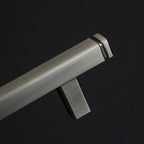 Modern Brushed Square T-Bar Cupboard Handles