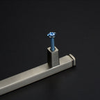 Modern Brushed Square T-Bar Cupboard Handles