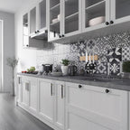 Modern Collared Brass T-Bar Kitchen Handles and Knobs