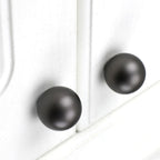Modern Collared D Wardrobe Handles & Ball Knobs
