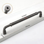 Modern Collared D Wardrobe Handles & Ball Knobs