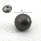Modern Collared D Wardrobe Handles & Ball Knobs