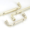 Modern Collared D Wardrobe Handles & Ball Knobs