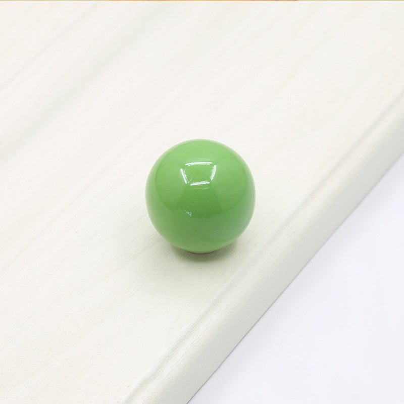 Modern Colourful Ceramic Ball Wardrobe & Drawer Knobs