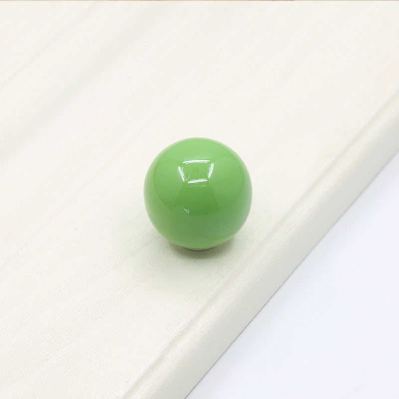 Modern Colourful Ceramic Ball Wardrobe & Drawer Knobs