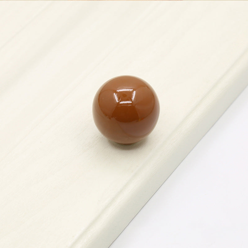 Modern Colourful Ceramic Ball Wardrobe & Drawer Knobs
