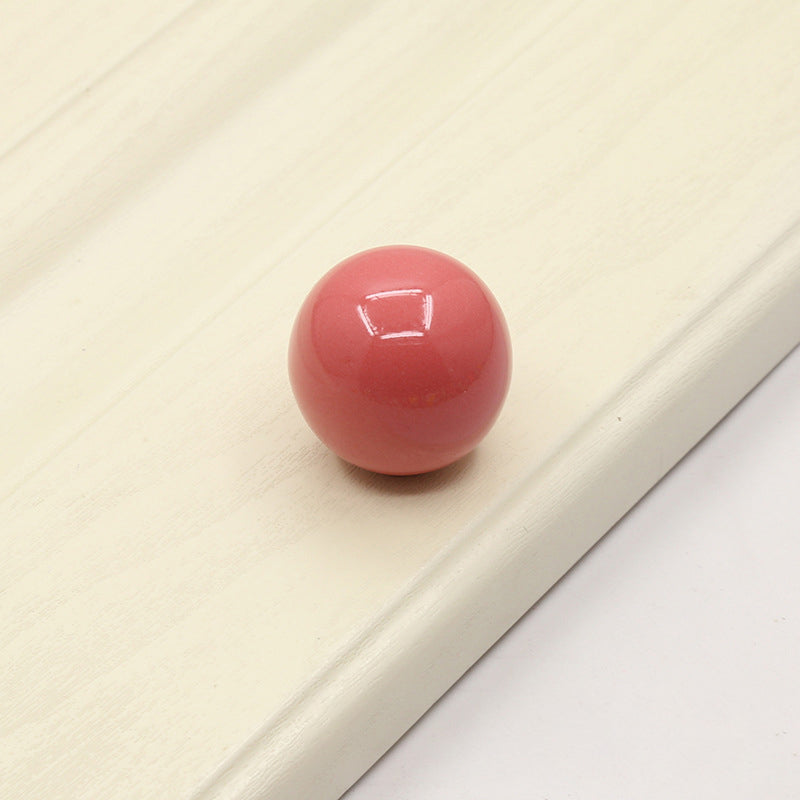 Modern Colourful Ceramic Ball Wardrobe & Drawer Knobs