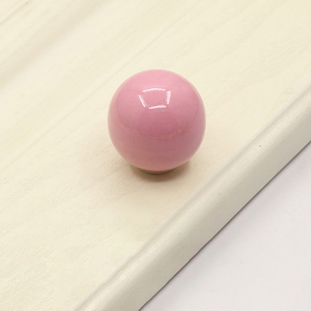 Modern Colourful Ceramic Ball Wardrobe & Drawer Knobs