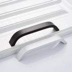 Modern Curved Aluminium Cupboard Handles