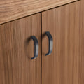 Modern Curved Aluminium Cupboard Handles