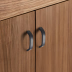 Modern Curved Aluminium Cupboard Handles