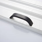 Modern Curved Aluminium Cupboard Handles
