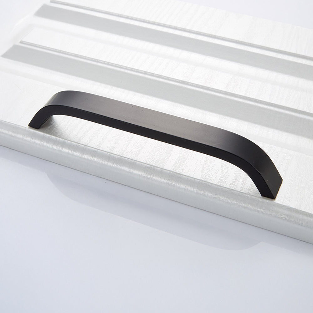 Modern Curved Aluminium Cupboard Handles