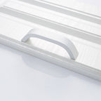 Modern Curved Aluminium Cupboard Handles