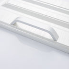 Modern Curved Aluminium Cupboard Handles