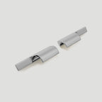 Modern Curved Lip Pull Wardrobe Handles