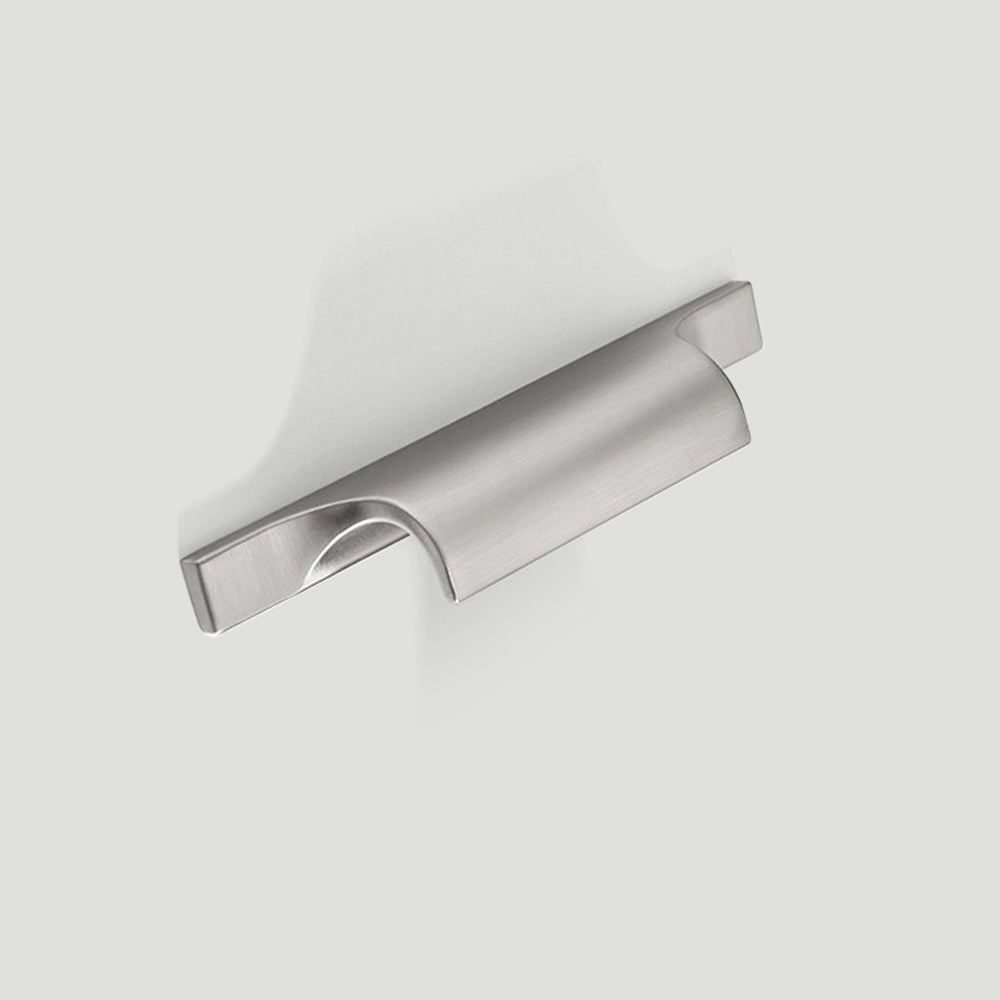 Modern Curved Lip Pull Wardrobe Handles