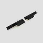 Modern Curved Lip Pull Wardrobe Handles