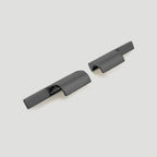 Modern Curved Lip Pull Wardrobe Handles