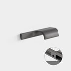 Modern Curved Lip Pull Wardrobe Handles