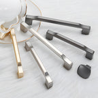 Modern D-Shaped Cupboard Handles and Knobs