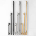 Modern D-Shaped Cupboard Handles and Knobs