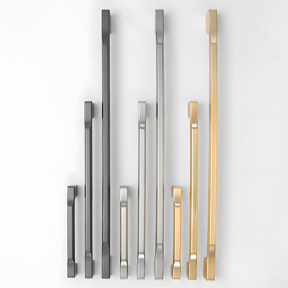 Modern D-Shaped Cupboard Handles and Knobs
