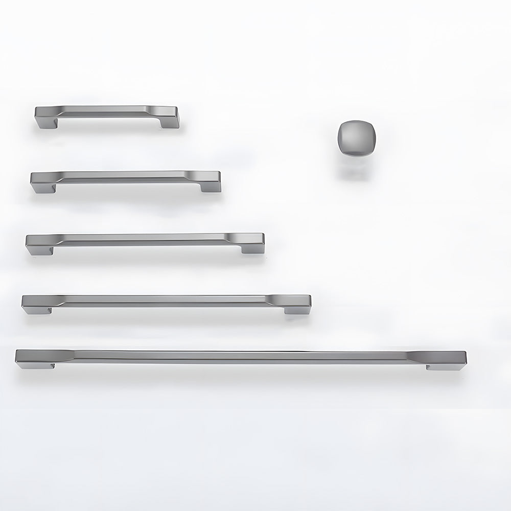 Modern D-Shaped Cupboard Handles and Knobs