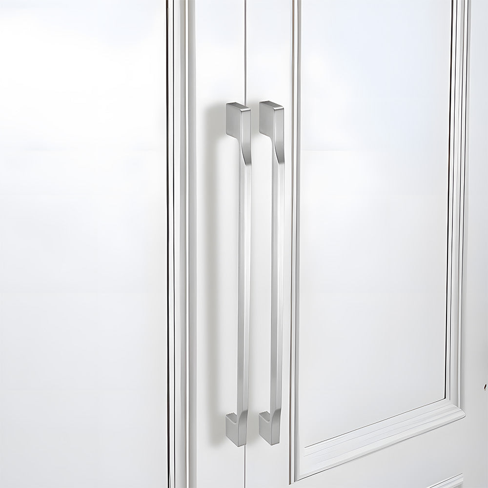 Modern D-Shaped Cupboard Handles and Knobs