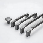 Modern D-Shaped Cupboard Handles and Knobs