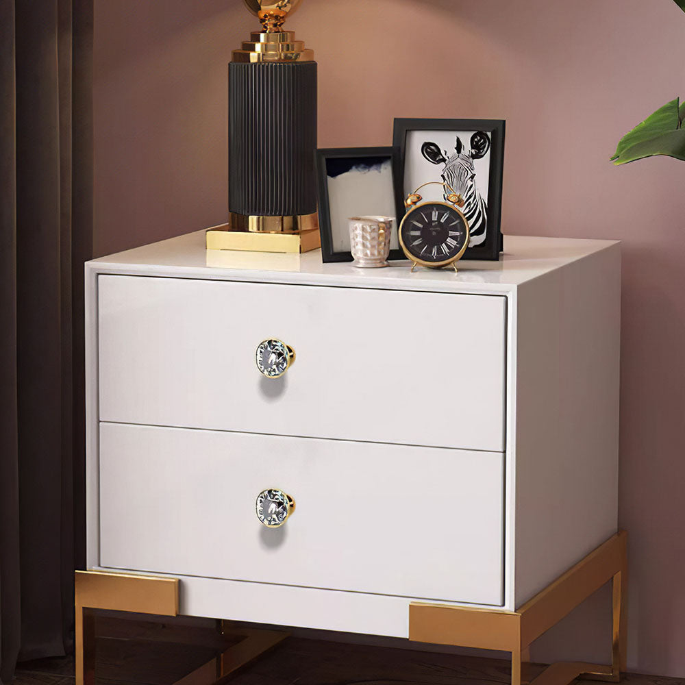 Modern Diamond Crystal Wardrobe & Drawer Knobs