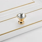 Modern Diamond Crystal Wardrobe & Drawer Knobs