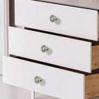 Modern Diamond Crystal Wardrobe & Drawer Knobs