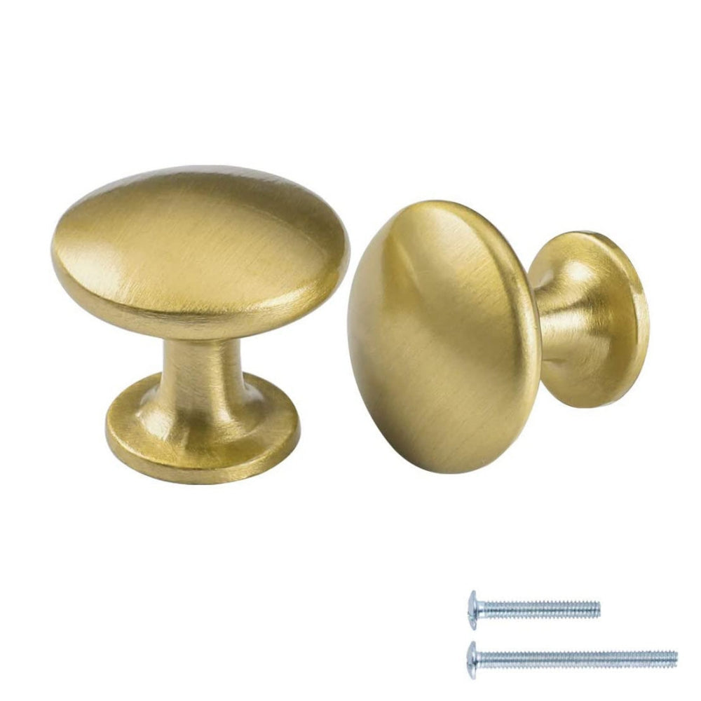 Modern Domed Round Kitchen Cupboard Knobs