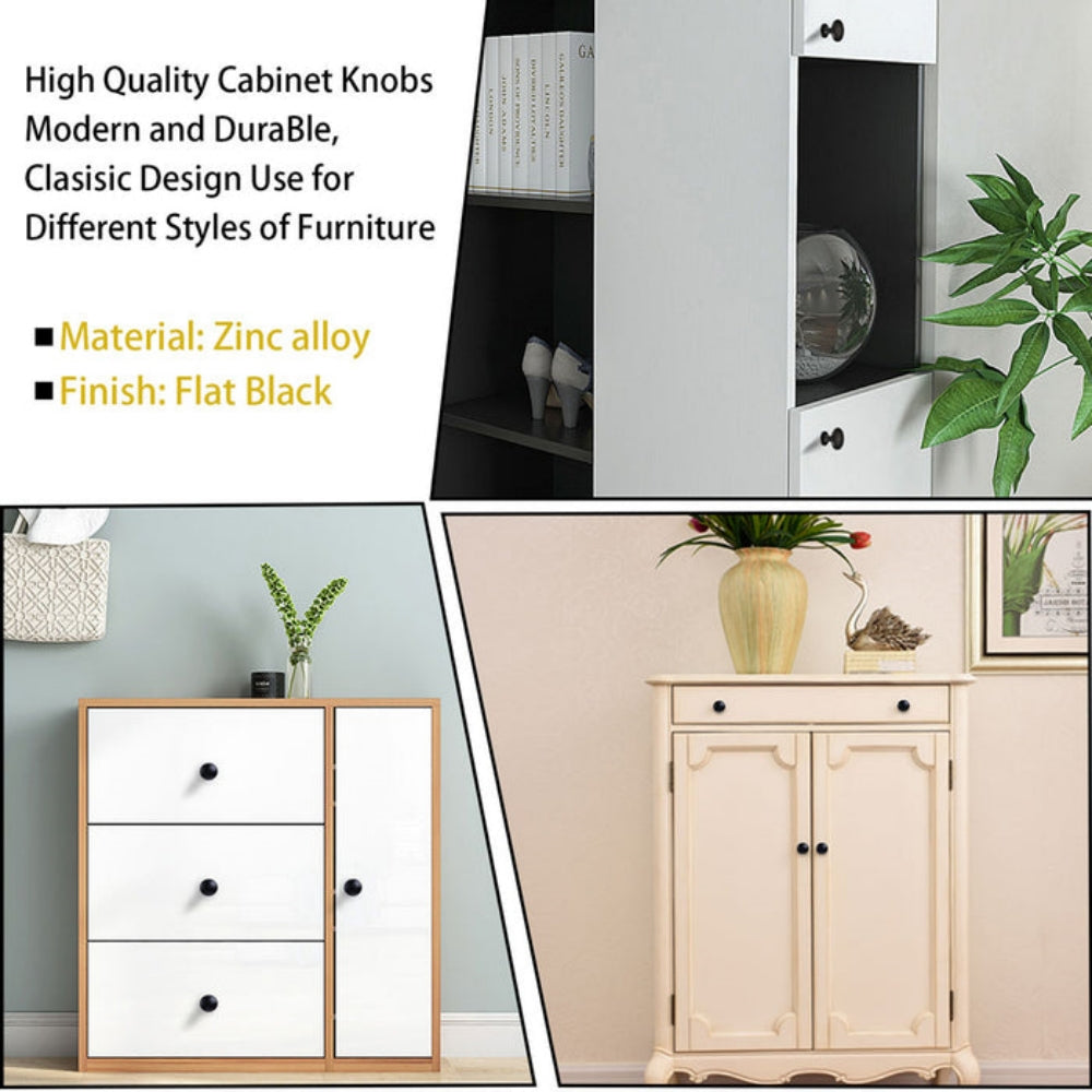 Modern Domed Round Kitchen Cupboard Knobs