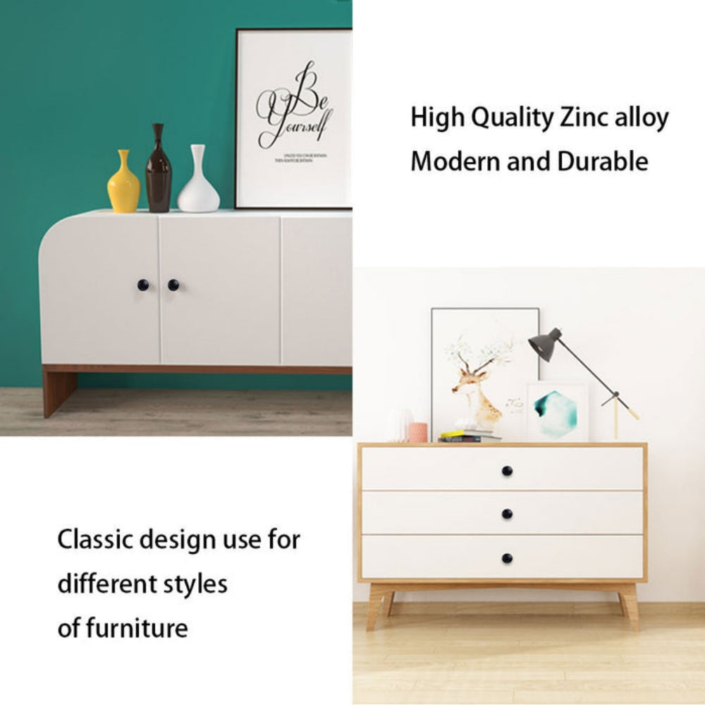 Modern Domed Round Kitchen Cupboard Knobs
